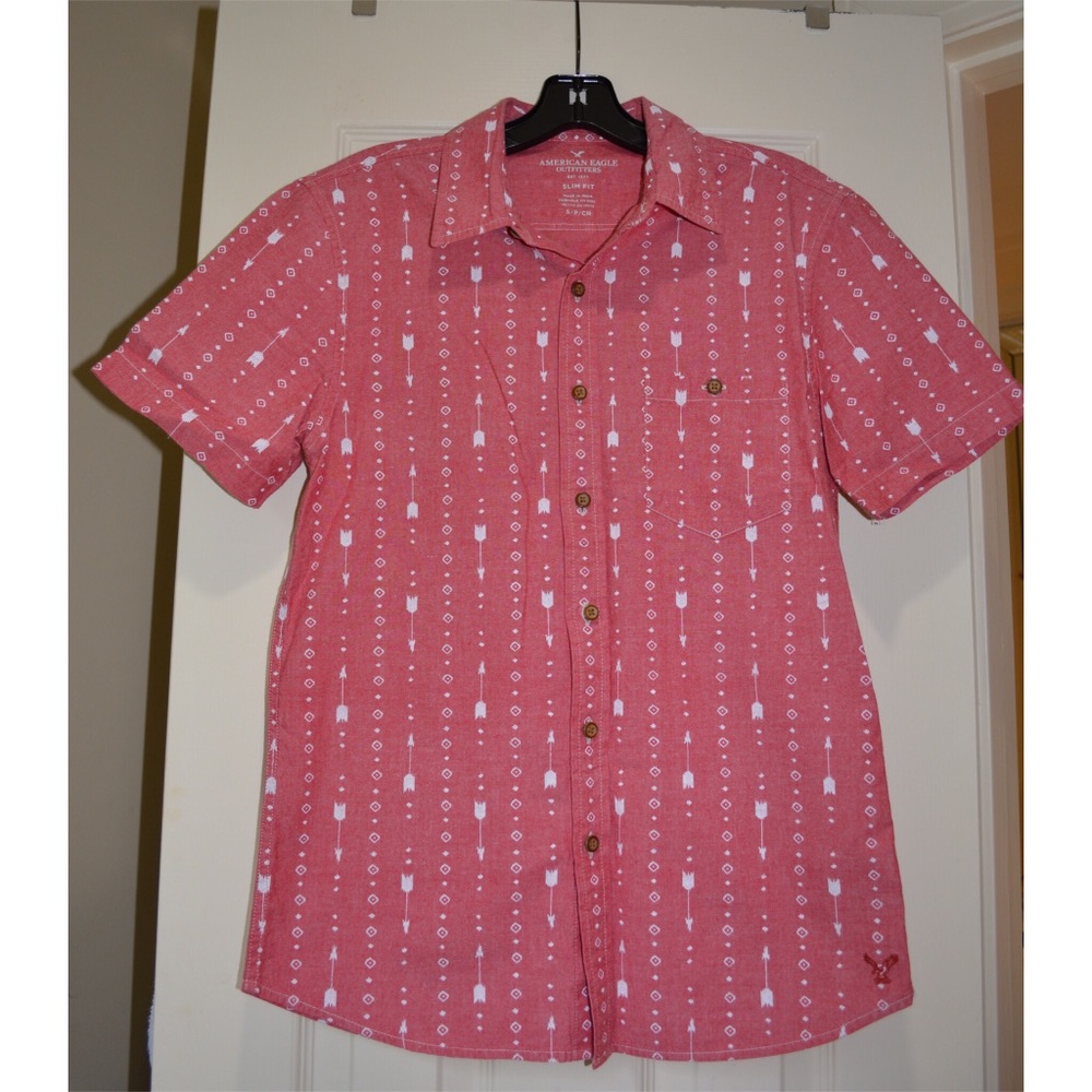 American Eagle Button-Down Shirt